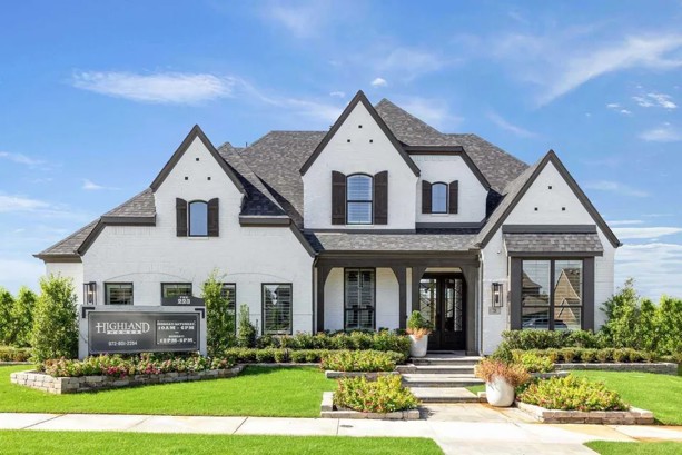 New construction homes in Pecan Square, Northlake, TX
